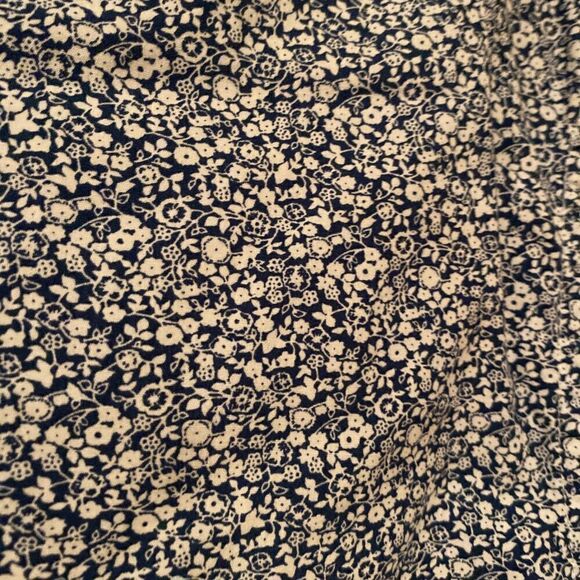 Denim & Flower Short Sleeve Button Up Shirt Size Large Floral Print - Picture 3 of 7